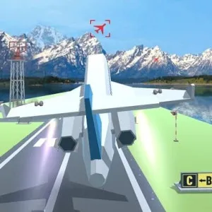 Polygon Flight Simulator